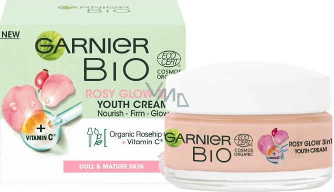 Garnier Bio 3 in 1 Rosy Glow Rosehip Day Cream 50 ML