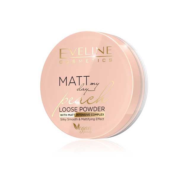 Eveline Matt My Day Loose Powder Peach