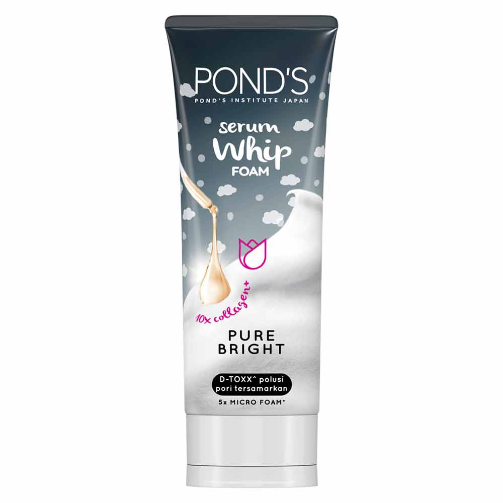 Pond's Serum Whip Facial Foam Pure Bright 100 GM