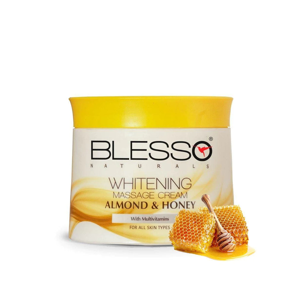 Blesso Whitening Massage Cream Almond & Honey 500 ML