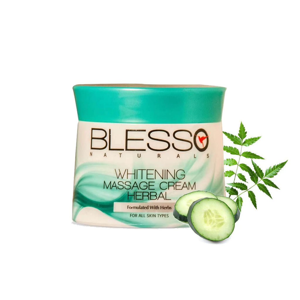Blesso Whitening Massage Cream Herbal Spotless Skin 500 ML