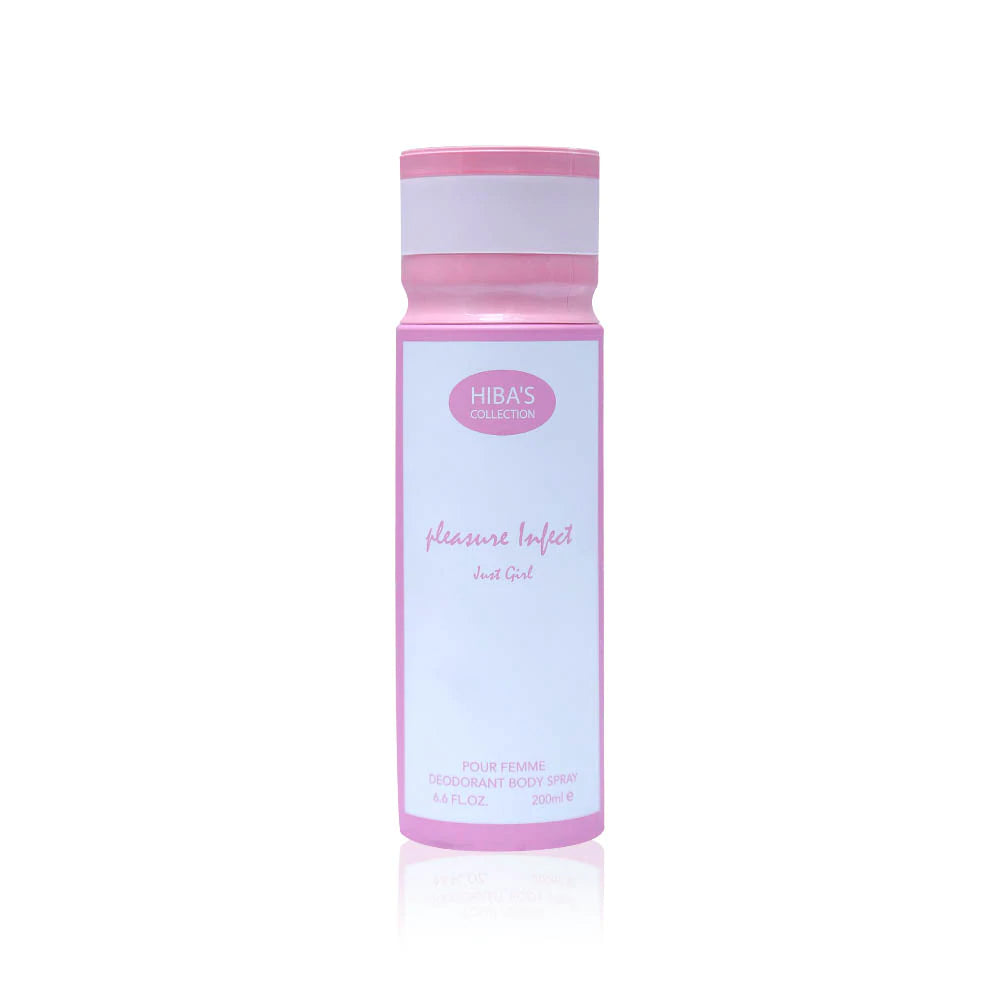 Hiba’s Collection Pleasure Infect Just Girl Body Spray 200 ML